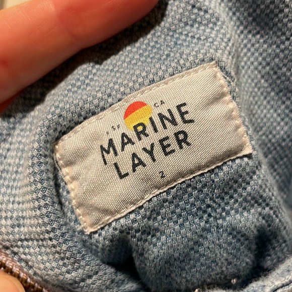 Marine Layer Tess Jumpsuit, light indigo - Picture 4 of 4